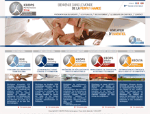 Tablet Screenshot of keops-performance.com